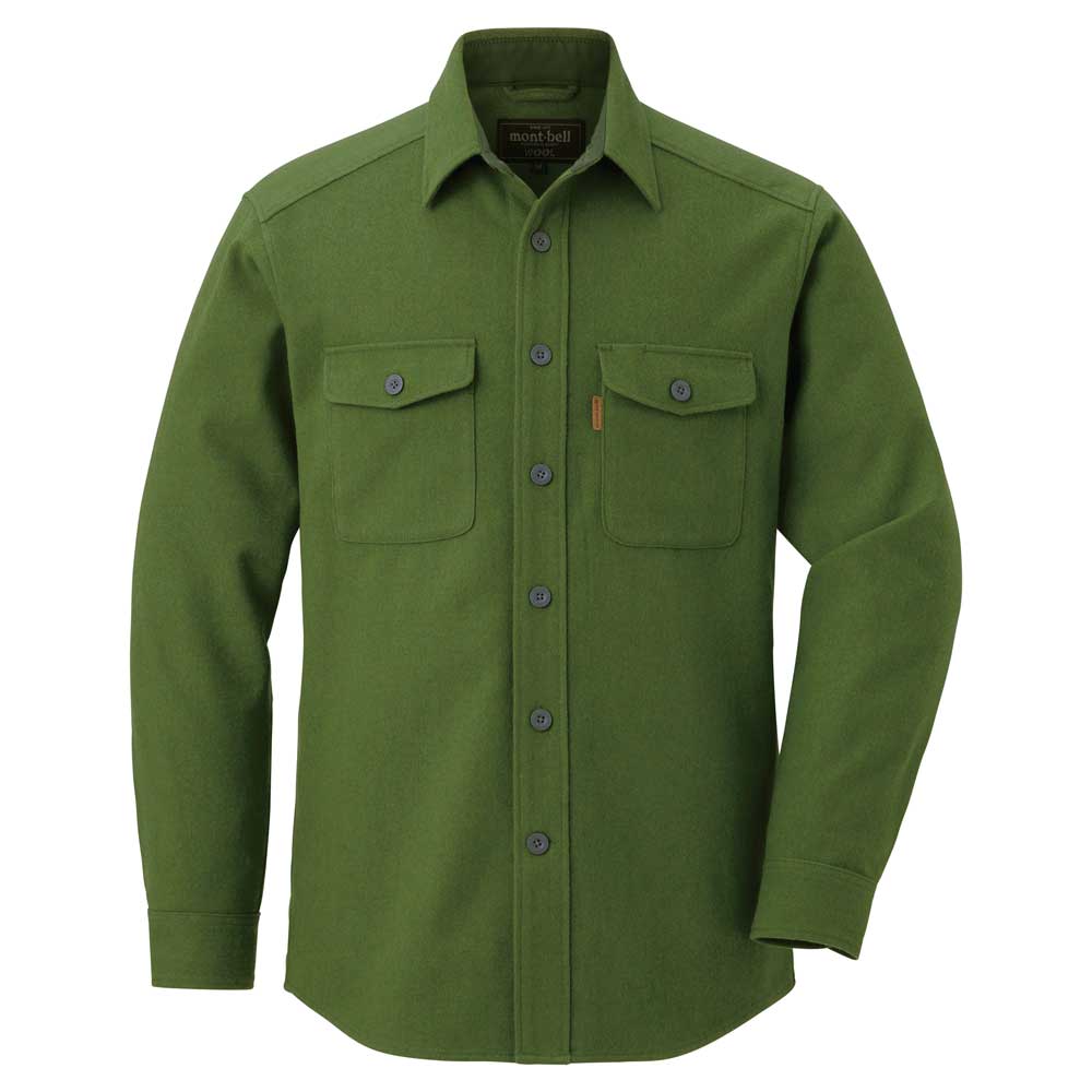 ウール マウンテンシャツ Men's グリーン