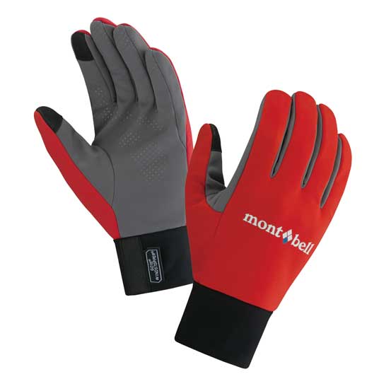 ウィンドストッパートレッキンググローブ Men's レッド