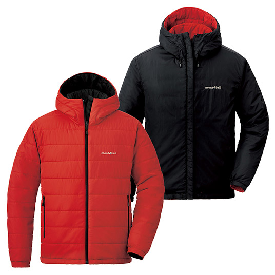 US サーマランド パーカ Men's レッドブリック×ブラック