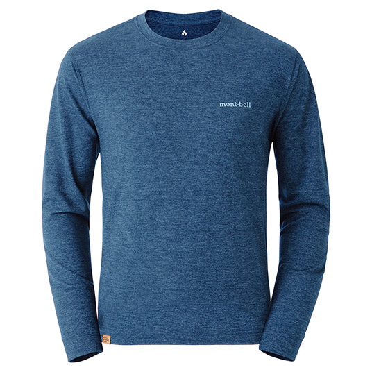 US メリノウールプラス ライト ロングスリーブT Men's ネイビー23