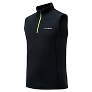 クール ノースリーブジップシャツ Men's